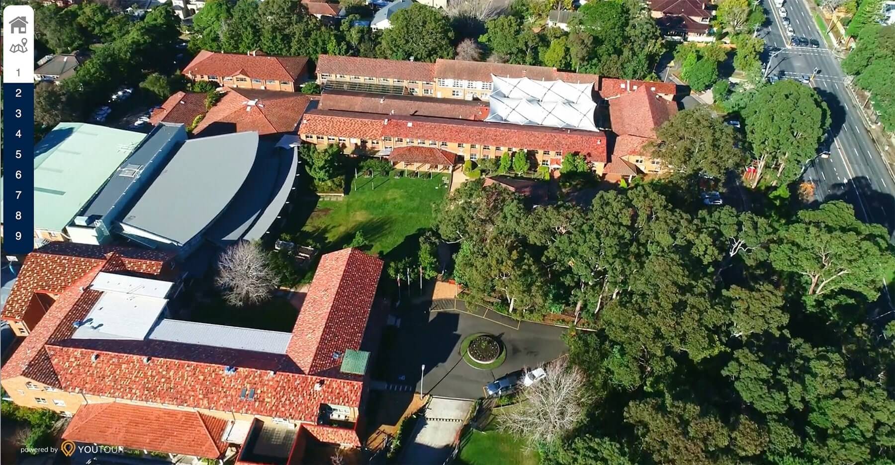 Families touring Brigidine College